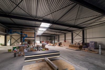 uitbreiding showroom