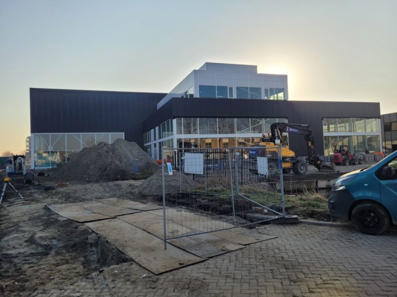 construction entrepôt logistique