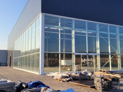 construction entrepôt logistique