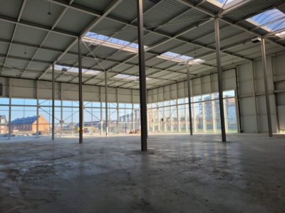construction entrepôt logistique