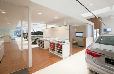 renovatie showroom