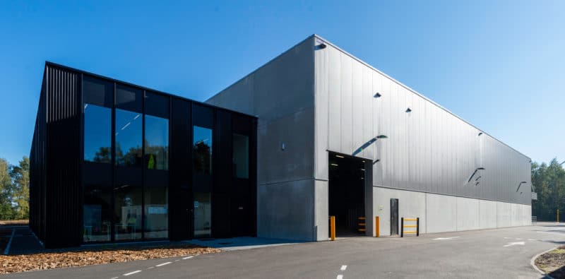 construction neuve entreprise de recyclage