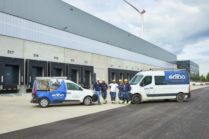 new logistics facility logistics capital partners bilzen by edibo